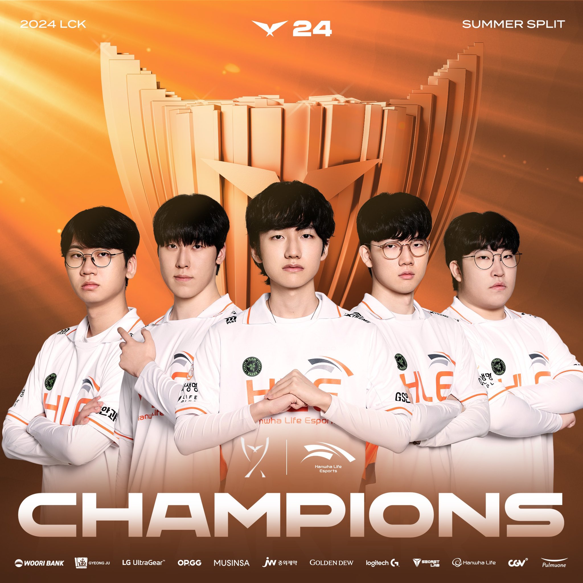 League of Legends: Hanwha Life Esports Angkat Piala LCK Summer 2024 Tumbangkan Juara Bertahan Gen G