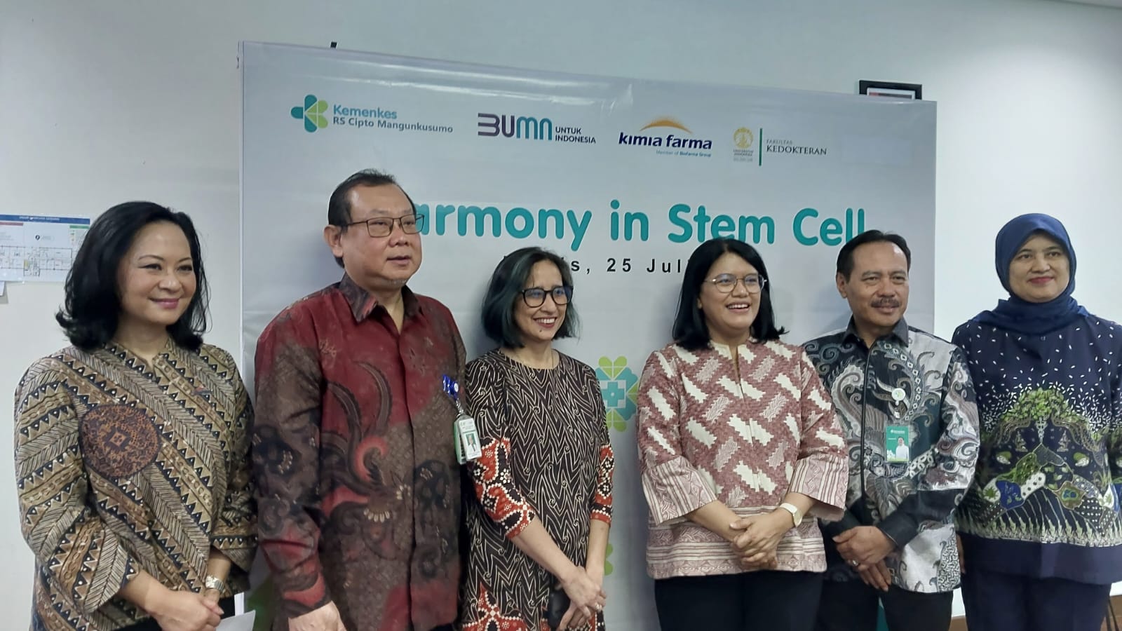 RSCM dan Kimia Farma Selangkah Lagi Kantongi Izin Edar Terapi Stem Cell 