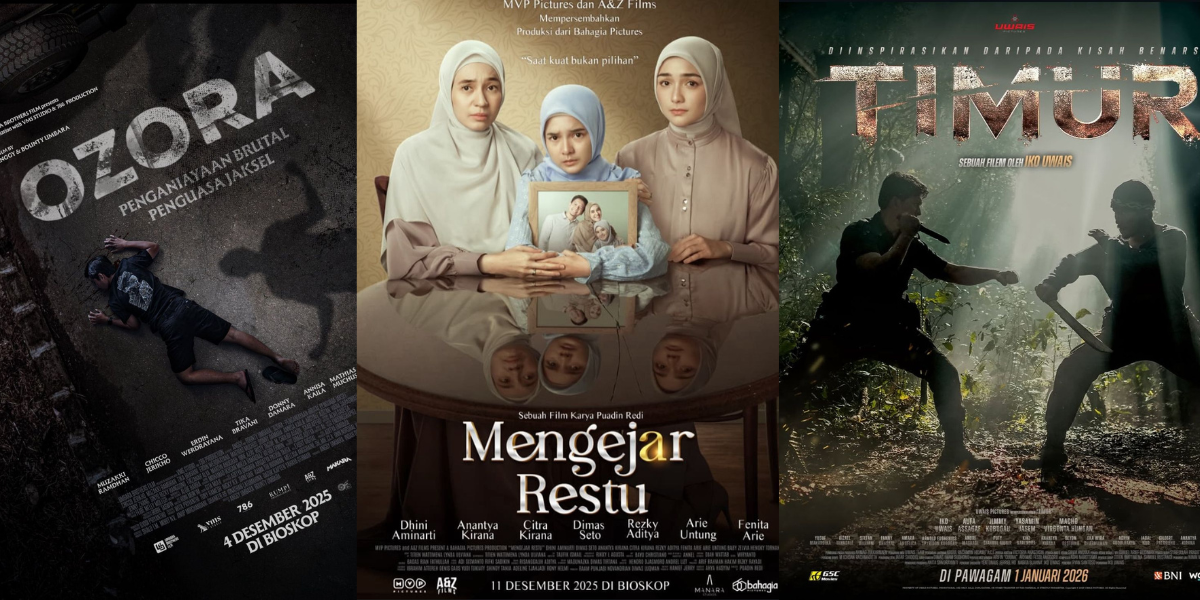 8 Film Indonesia Tayang Desember 2025, Ada Kisah Tragis David Ozora dan Nia Penjual Gorengan