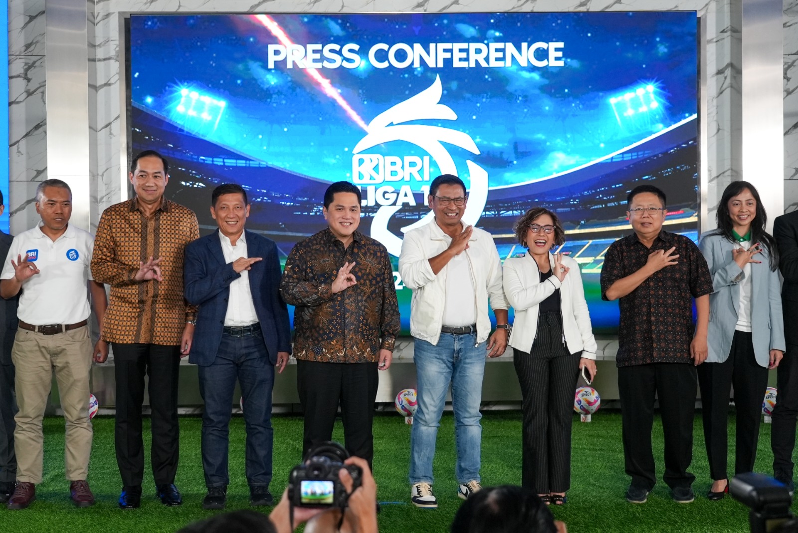 Ciptakan Perputaran Ekonomi Rp10,42 triliun, BRI Kembali Jadi Sponsor Utama Liga 1 2024-2025