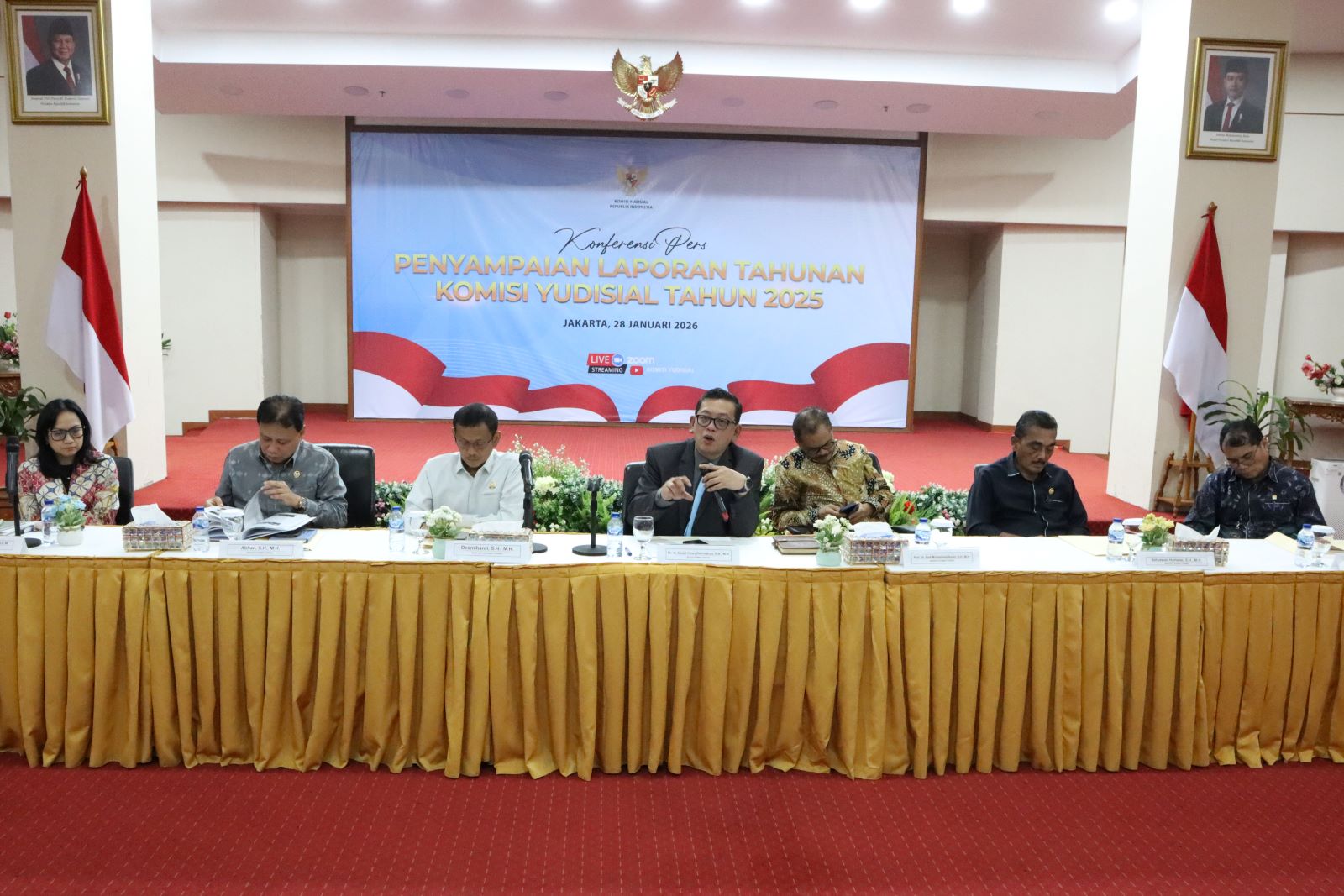 Sepanjang 2025, KY Terima 2.715 Laporan Pelanggaran Kode Etik dan Usulkan Sanksi 124 Hakim