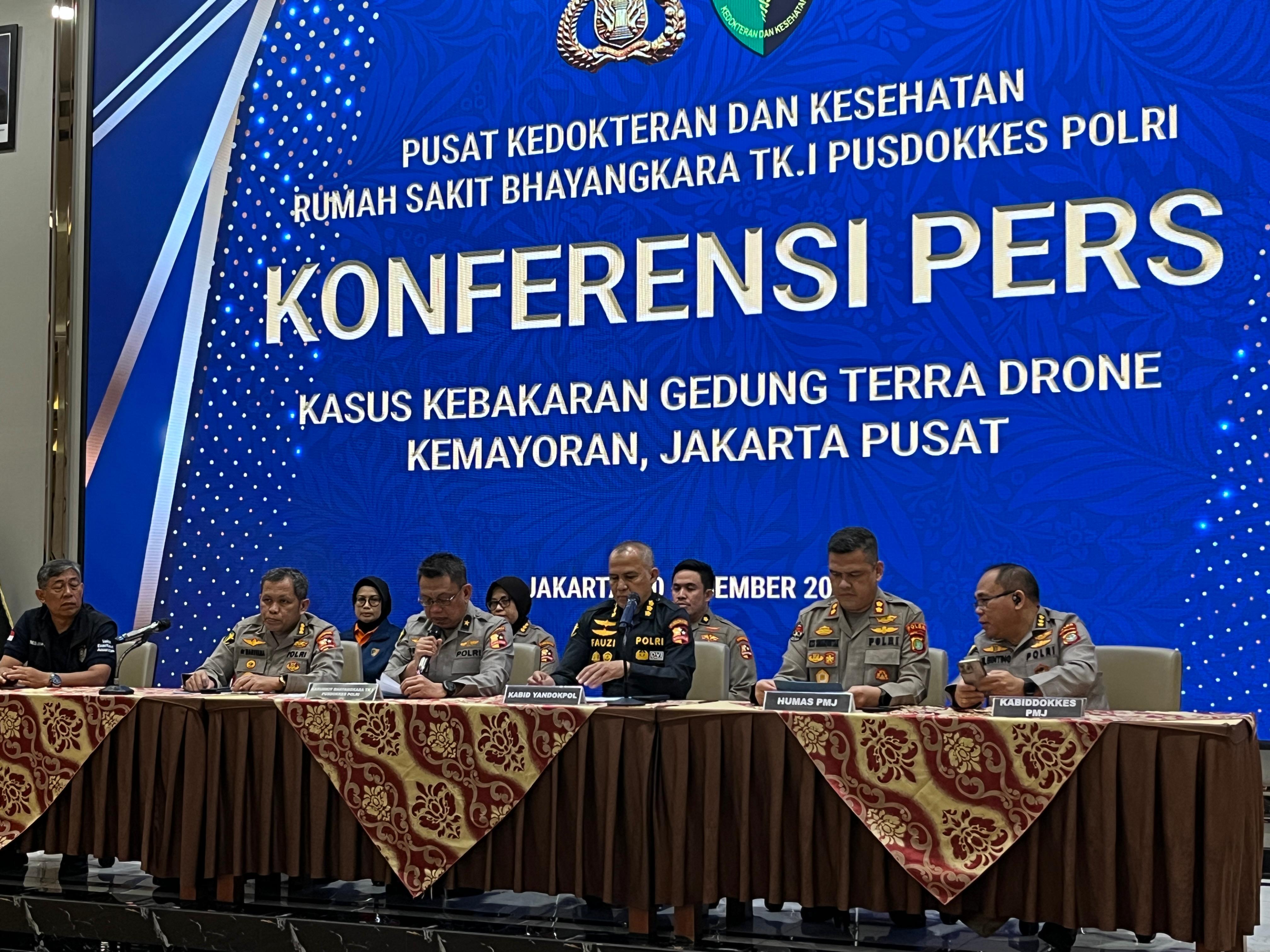 Semua Jenazah Sudah Dikenali, Operasi Identifikasi Korban Kebakaran Terra Drone Resmi Ditutup