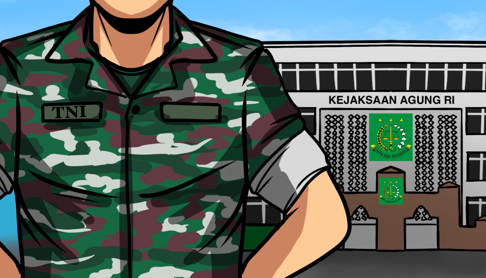 Pasukan TNI Menjaga Kejaksaan: Antara Spekulasi Politik dan Langkah Keamanan yang Sah