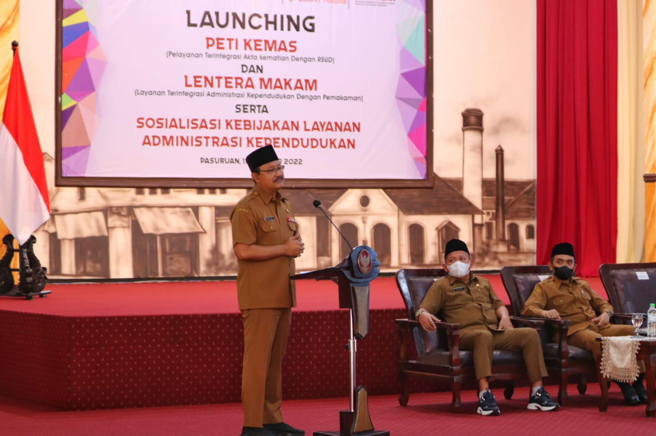 Lentera Makam dan Peti Kemas, Terobosan Dispendukcapil Kota Pasuruan Pangkas Birokrasi