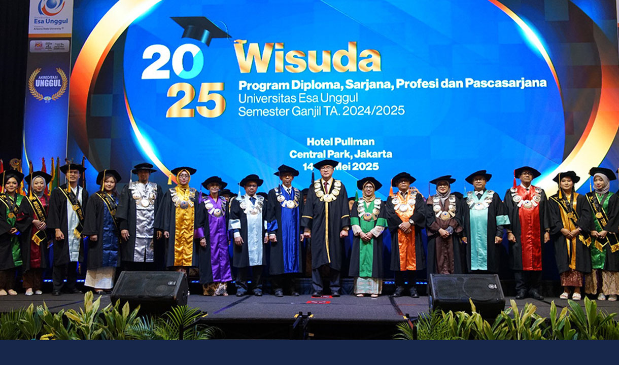 Universitas Esa Unggul Gelar Wisuda Semester Ganjil Tahun Akademik 2024-2025, Kukuhkan 1.194 Lulusan