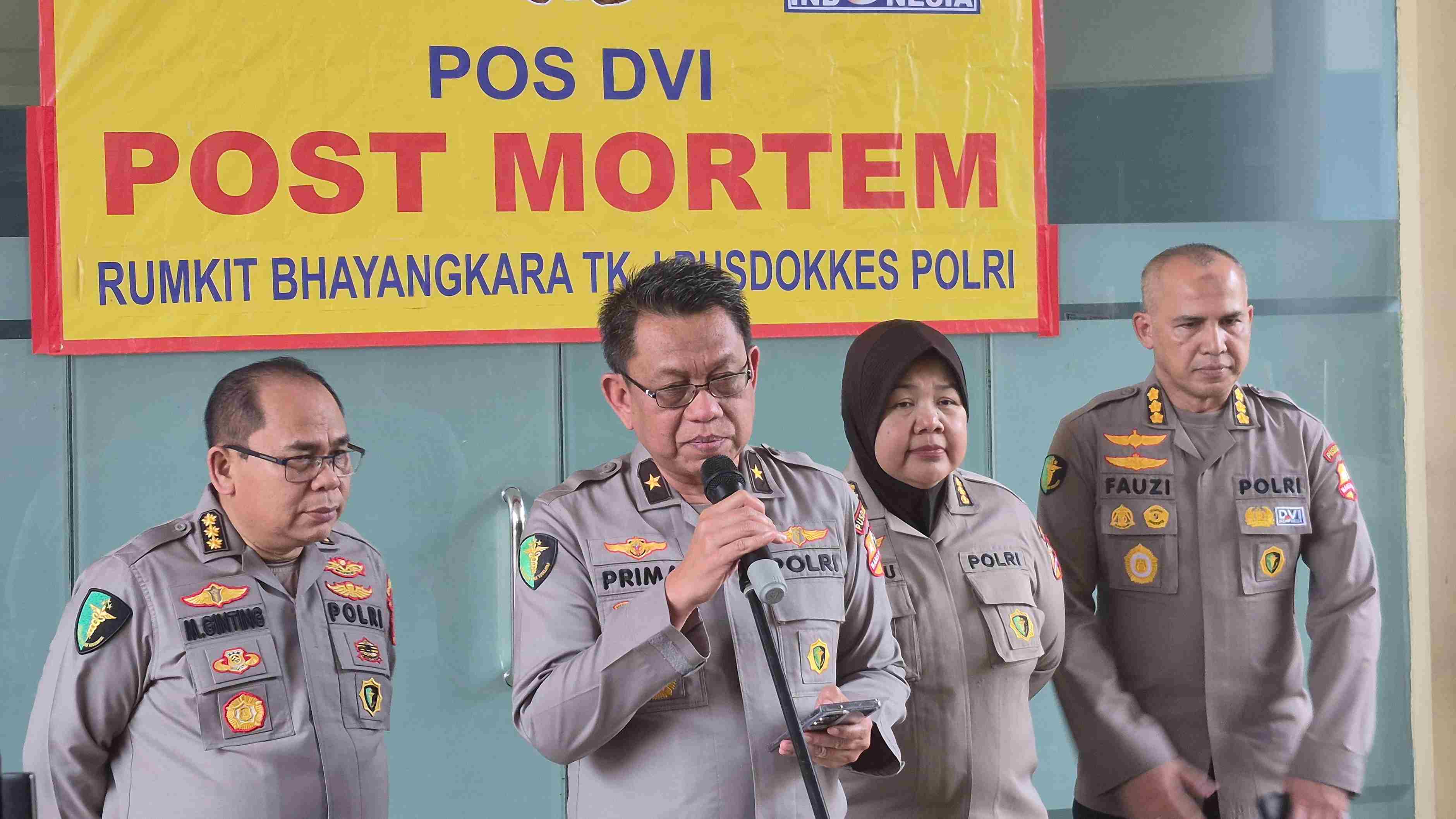 RS Polri Terima 10 Kantong Jenazah, 7 Keluarga Baru Melapor 