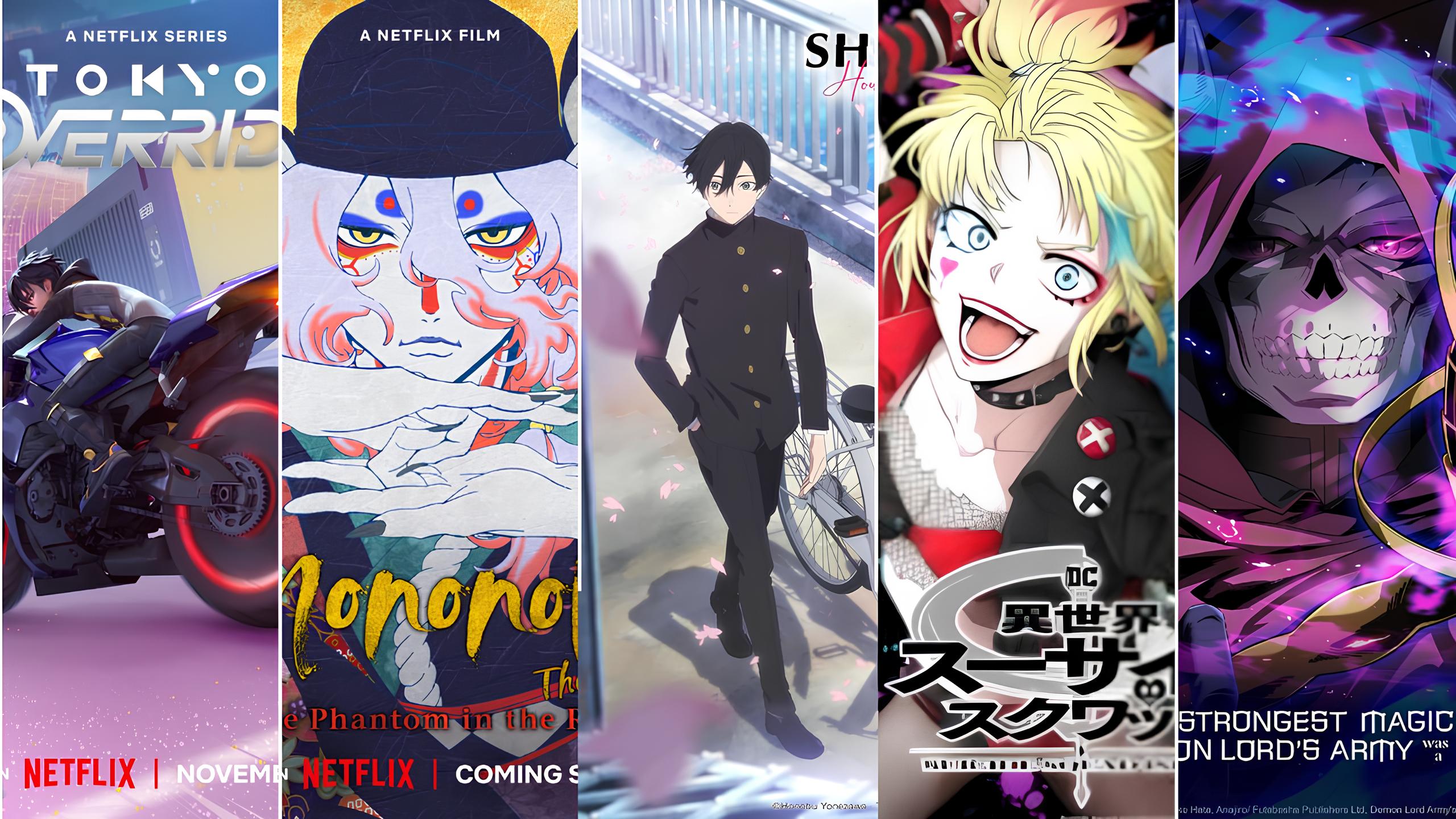 5 Anime yang Rilis di Netflix Selama November, Ada Suicide Squad Isekai dan Mononoke The Movie!