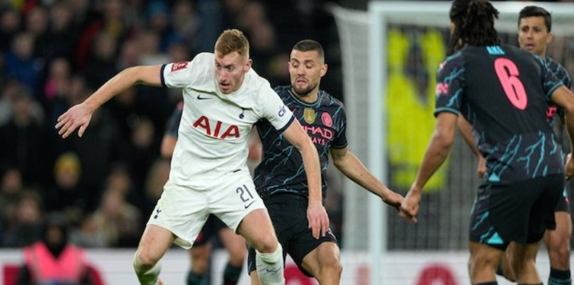 Manchester City Menang Tipis 1-0 di kandang Tottenham, Nathan Ake Selamatkan The Citizens