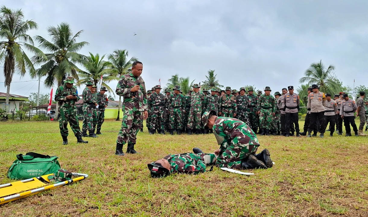 Perkuat Mitigasi Bencana Nasional, PTPN IV PalmCo dan TNI-Polri Gelar Aksi Sinergi Tanggap Karhutla