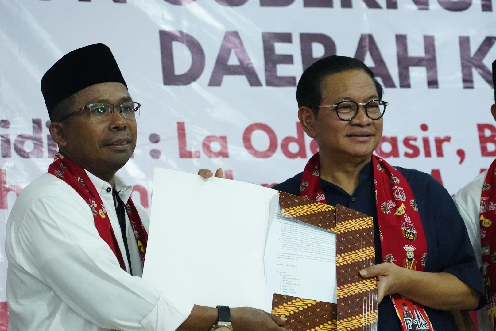 Relawan Anies Deklarasikan Dukung Pramono-Rano di Pilgub Jakarta: Perjuangkan Nasib Kaum Miskin