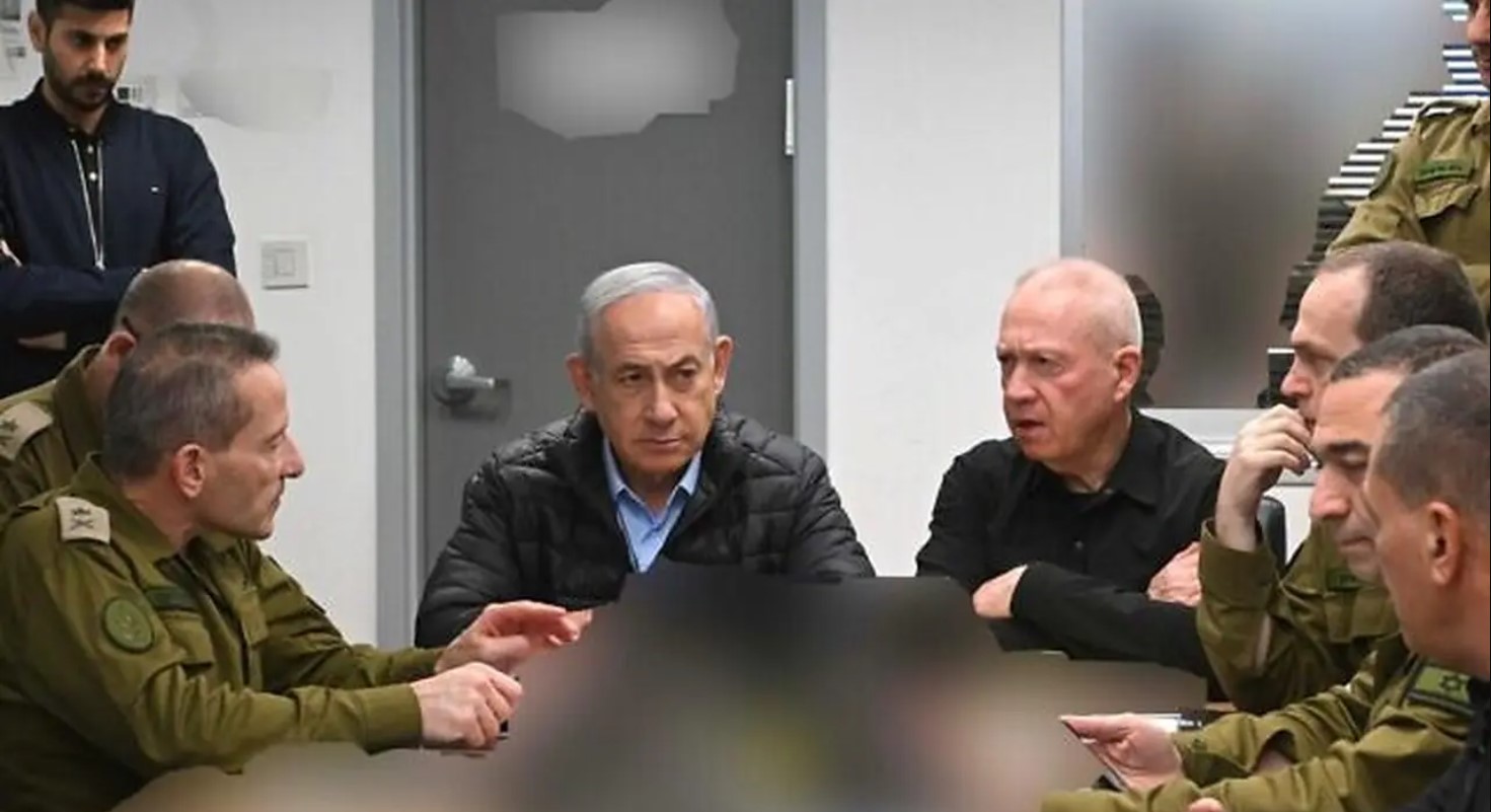 Potret Benjamin Netanyahu dan Petinggi IDF Sembunyi Lari ke Bunker Pasca Israel Serang Iran