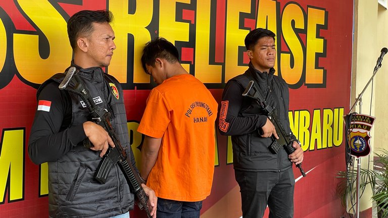 Bagi Hasil Rampokan Tak Adil, Pria di Pekanbaru Tikam Rekan Komplotannya