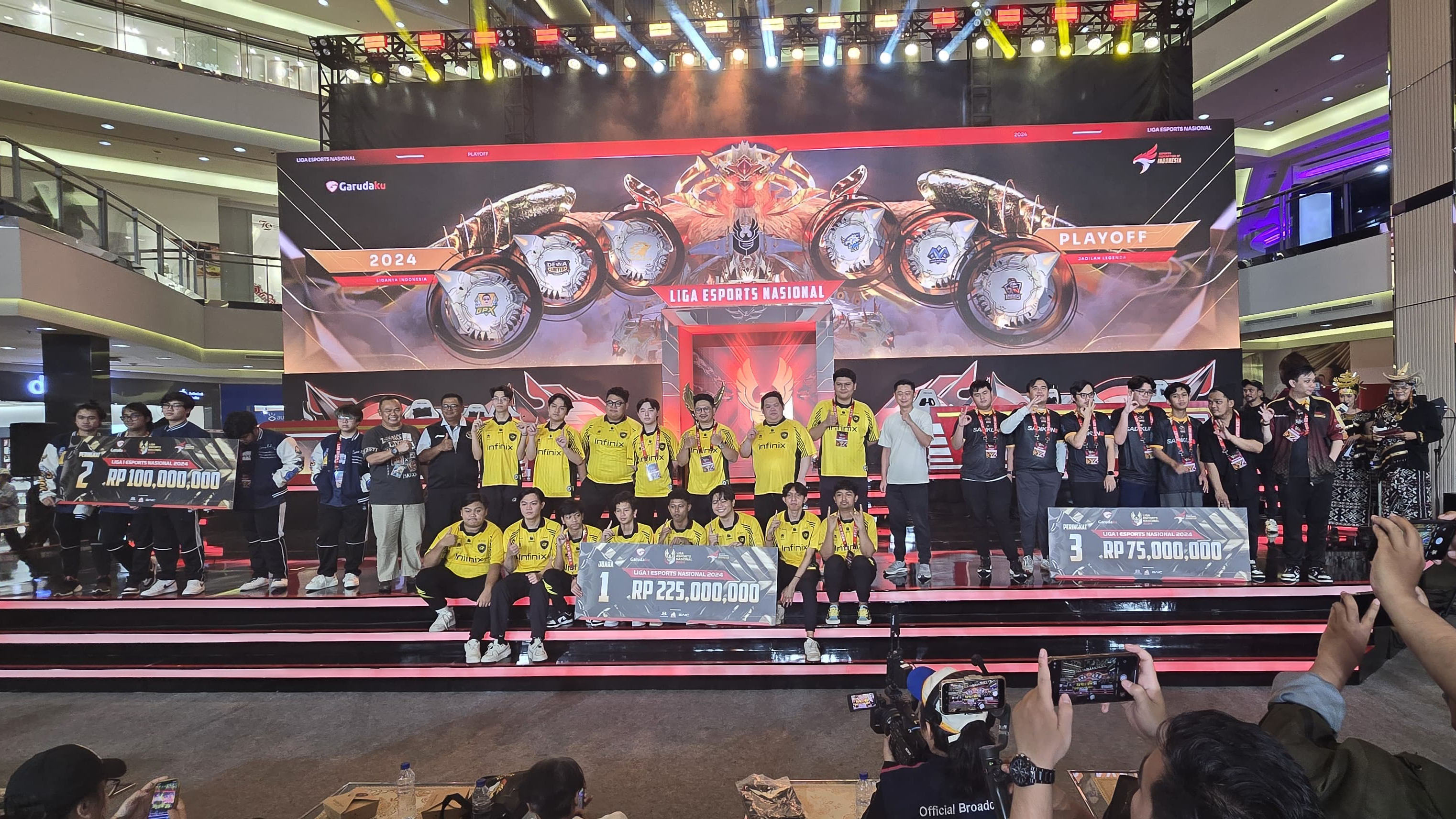 Onic Miracle Juara Liga 1 Esports Nasional 2024, Kalahkan Evos Holy 3-0