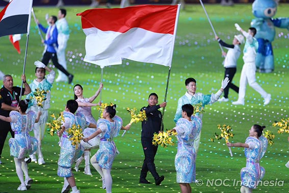 Indonesia Gagal Capai Target, Berakhir di Posisi Ke-13 Asian Games 2022 Hangzhou
