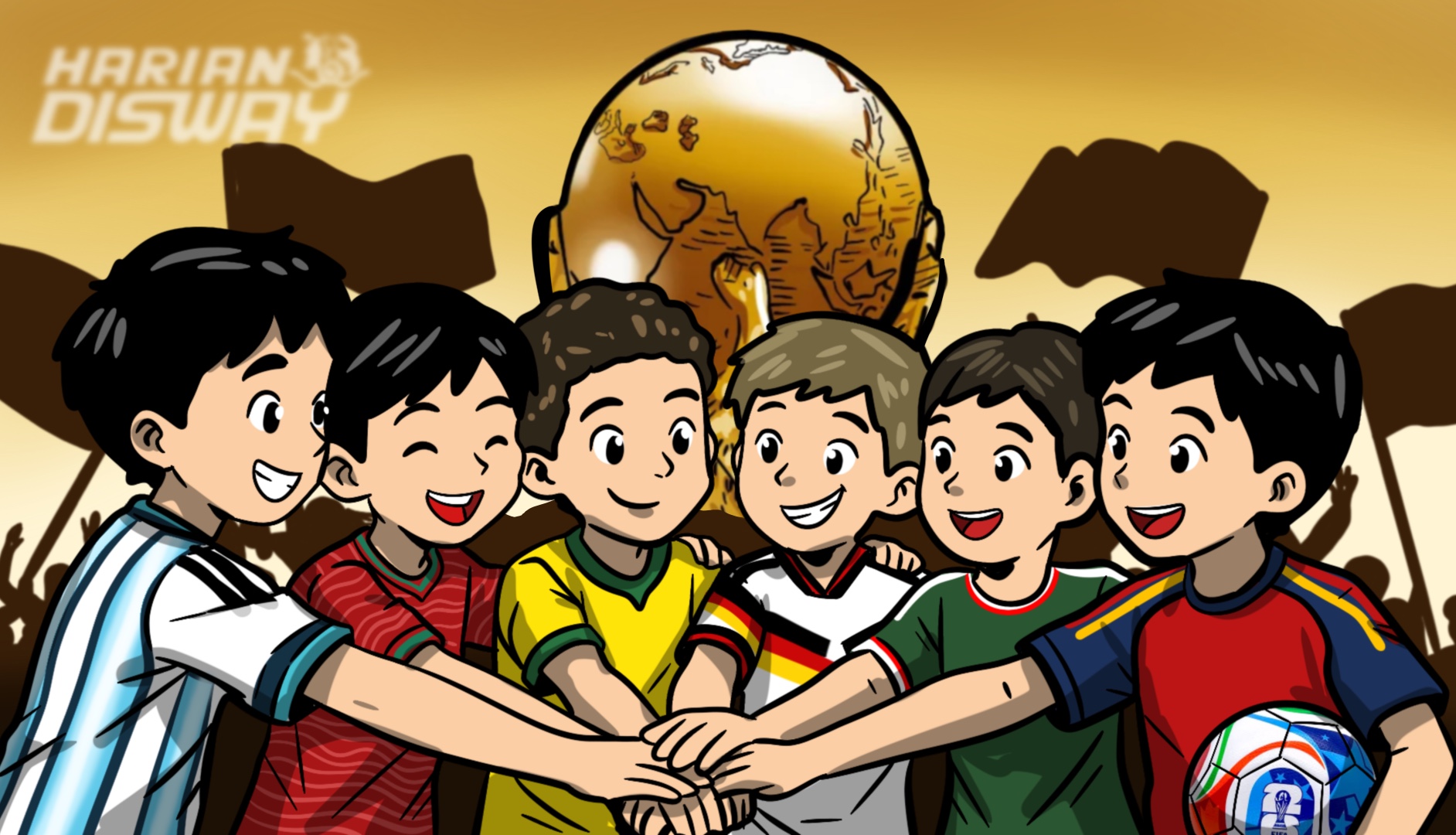 Gebyar Piala Dunia dan Pembelajaran Multikulturalisme