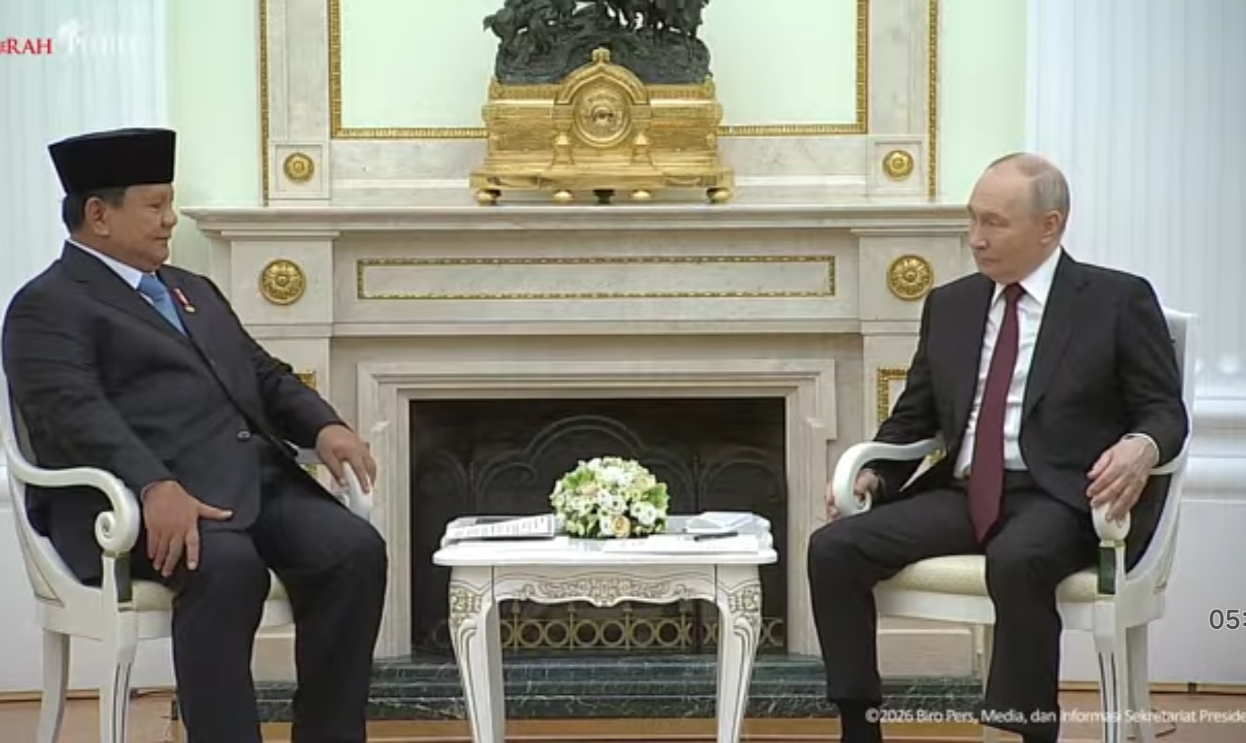 Prabowo Ucapkan Terima Kasih ke Putin Sudah Dibantu Masuk BRICS