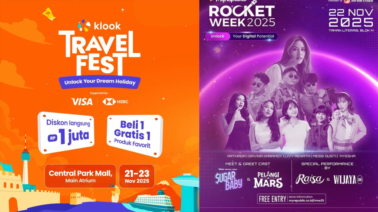 9 Event Jakarta Akhir Pekan 22-23 November 2025, Ada Pameran Travel hingga Konser Gratis