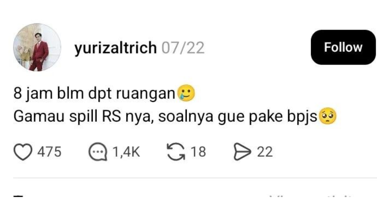 RSUD Umbu Rara Meha Minta Maaf Usai Nakes Tulis Komentar Jahat di Utas Pasien BPJS yang Meninggal