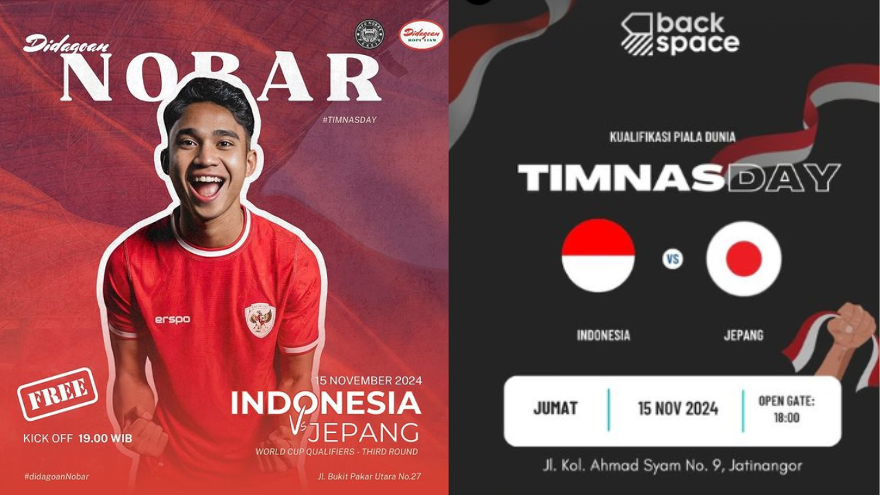 7 Lokasi Nobar Timnas Indonesia vs Jepang di Bandung 15 November 2024, Buruan Cek!