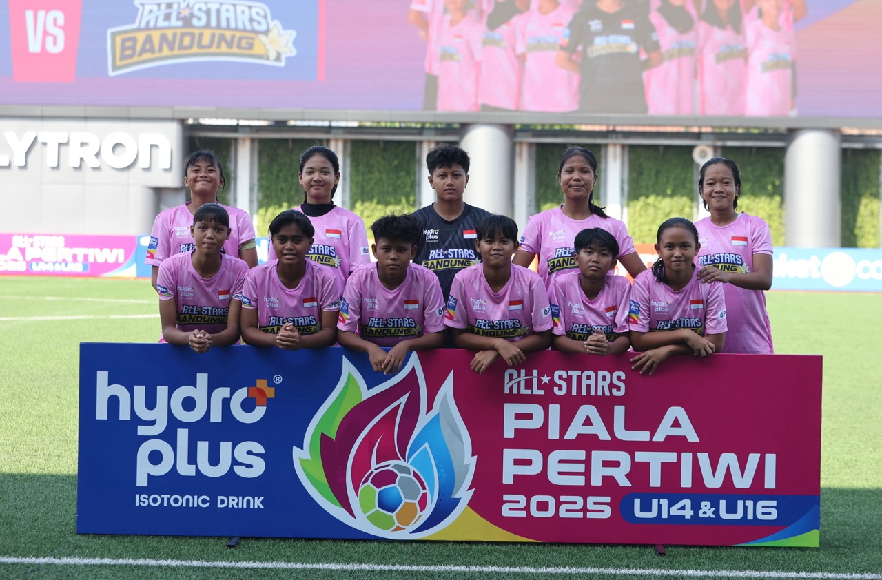 Raih Poin Tinggi di Klasemen, Delapan Tim Melaju Perempat Final Piala Pertiwi U14 & U16 2025 All Stars