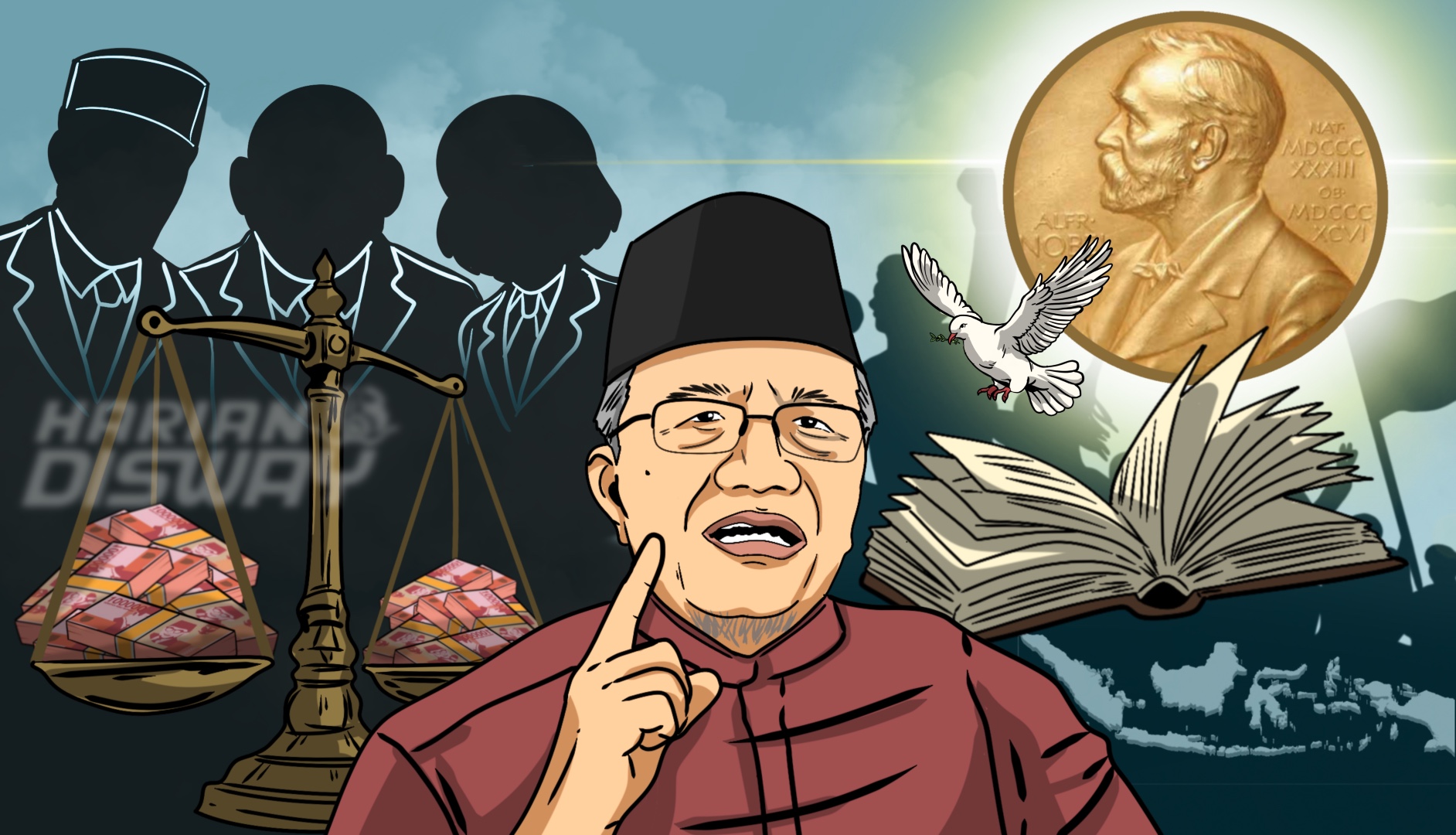 Menjual Korupsi untuk Hadiah Nobel Sastra