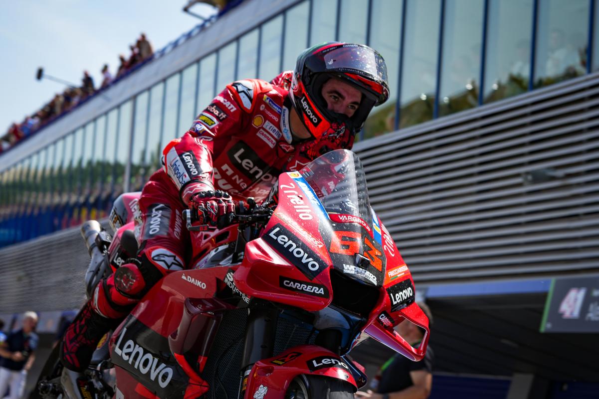 Ducati Bawa Fairing Baru di Jerez, Pecco Bagnaia Beri Kesan Pertamanya
