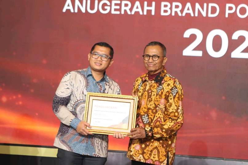 PT Sinergi Gula Nusantara Raih Disway Awards 2025 Kategori Agroindustri dan Maritim Populer
