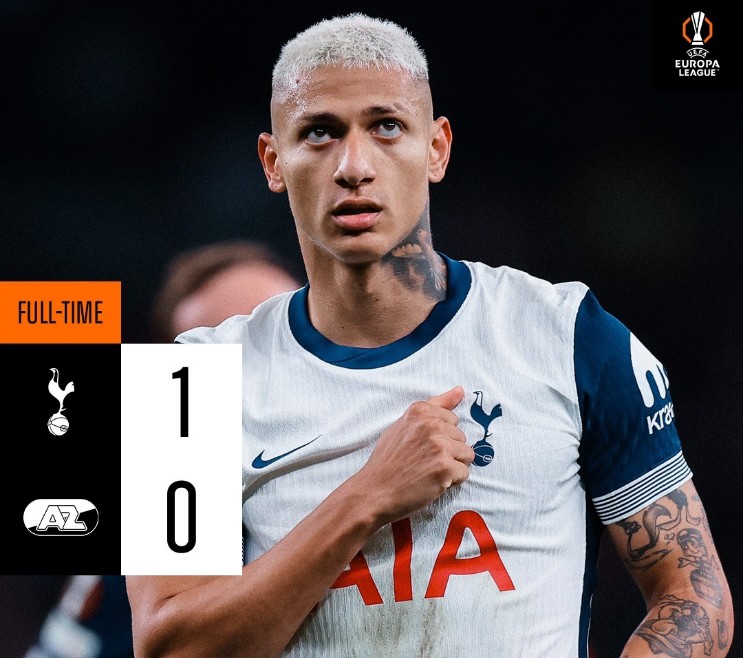 Tottenham vs AZ Alkmaar 1-0: The Lilywhites Sempurna di 3 Laga Awal