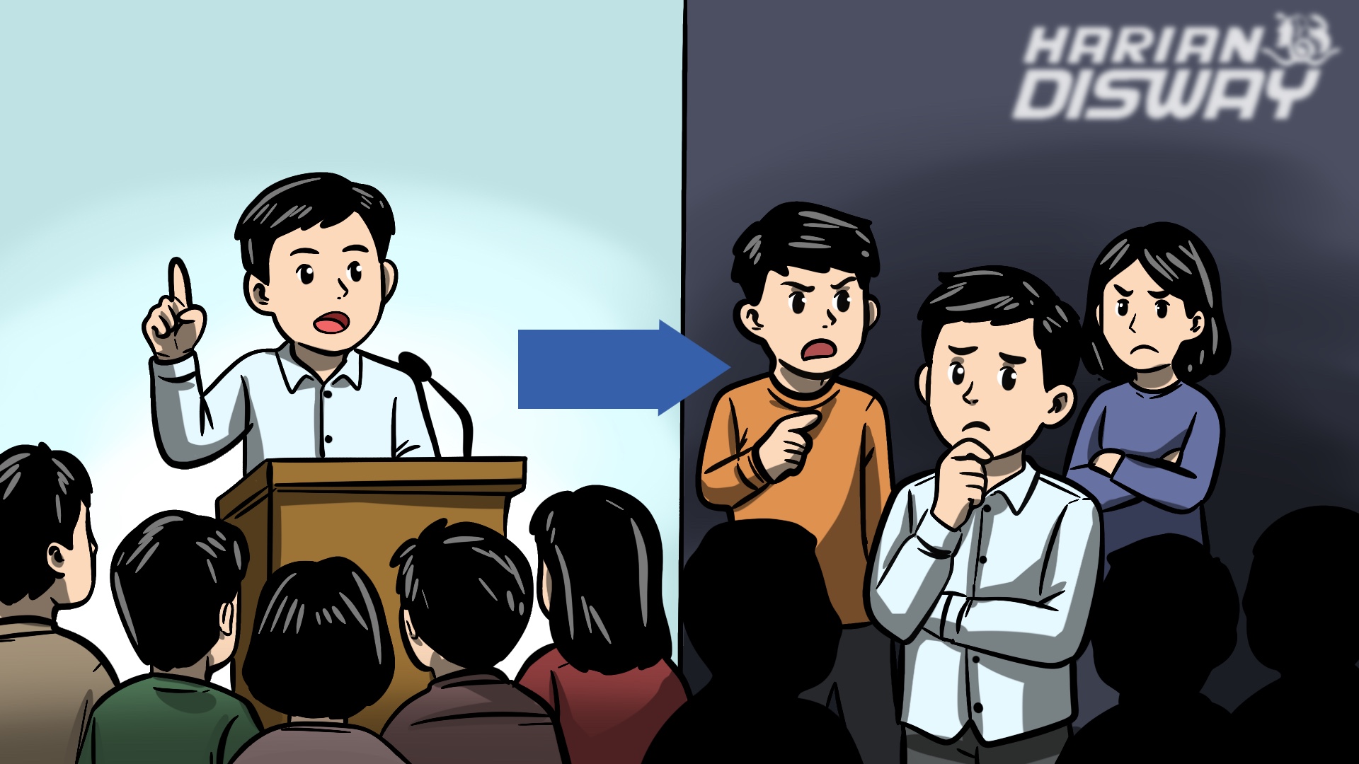 Dari Apa ke Siapa: Bahasa, Kredibilitas, dan Pergeseran Perdebatan Publik