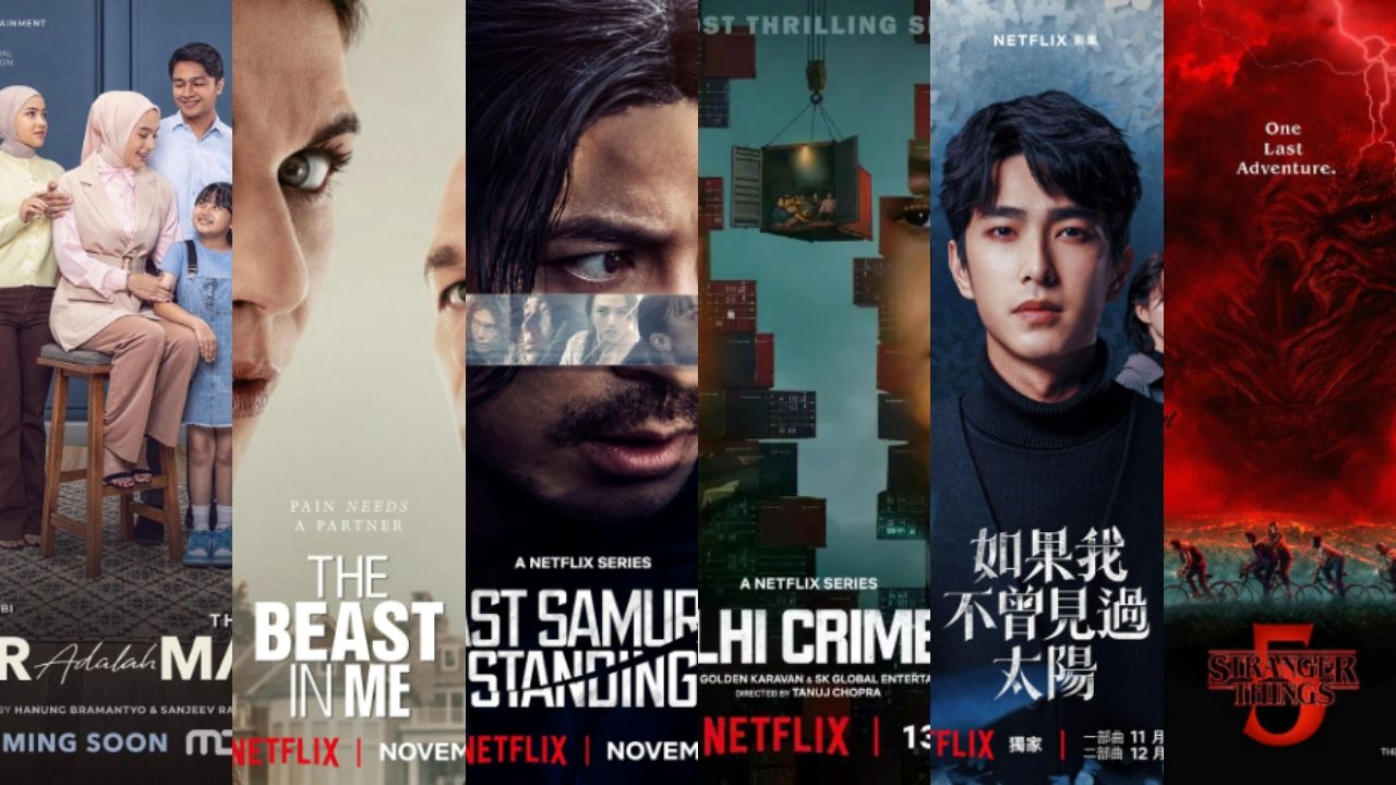 6 Serial Netflix Tayang November 2025, Ada Stranger Things Season 5!