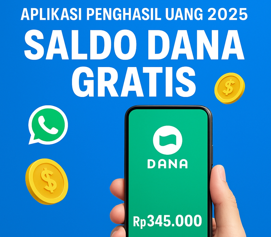 Nomor WA Kamu Dapat Transferan Saldo DANA Gratis Rp700.000 Lewat Link DANA Kaget Hari ini, Cek Dompet Elektronik Sekarang!