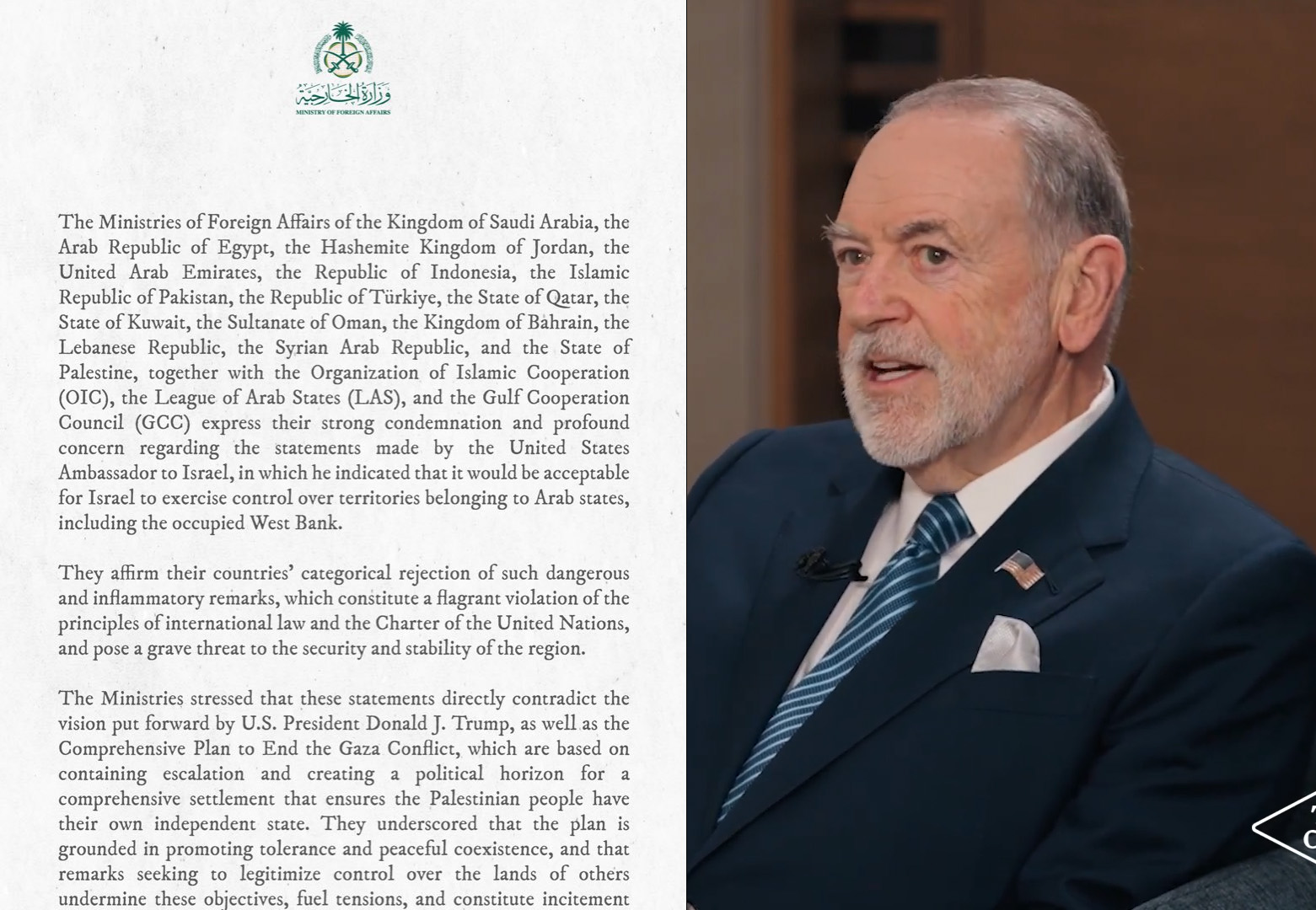 Indonesia Ikut Kecam Pernyataan Dubes AS Terkait Klaim Israel atas Wilayah Timur Tengah