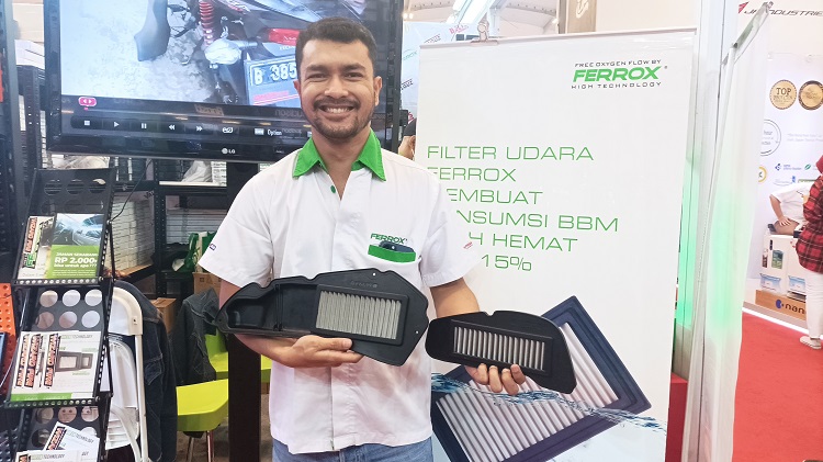 GIIAS 2022: Ferrox Luncurkan 3 Filter Udara 'Seumur Hidup' untuk Baleno dan 2 Motor Ini