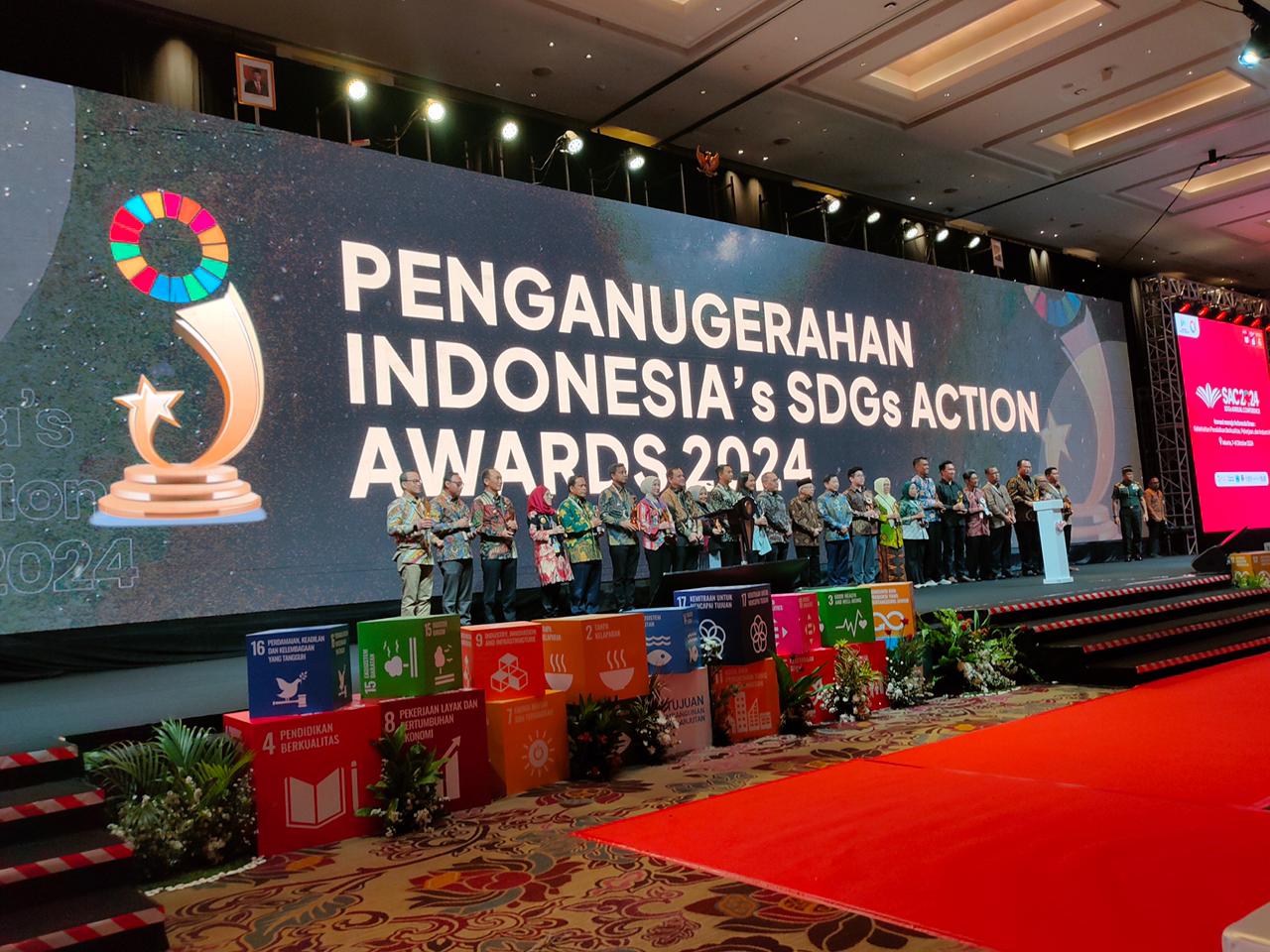 Inovasi Menuju Indonesia Emas, Dompet Dhuafa Raih Anugerah Indonesia’s SDGs Action Awards 2024