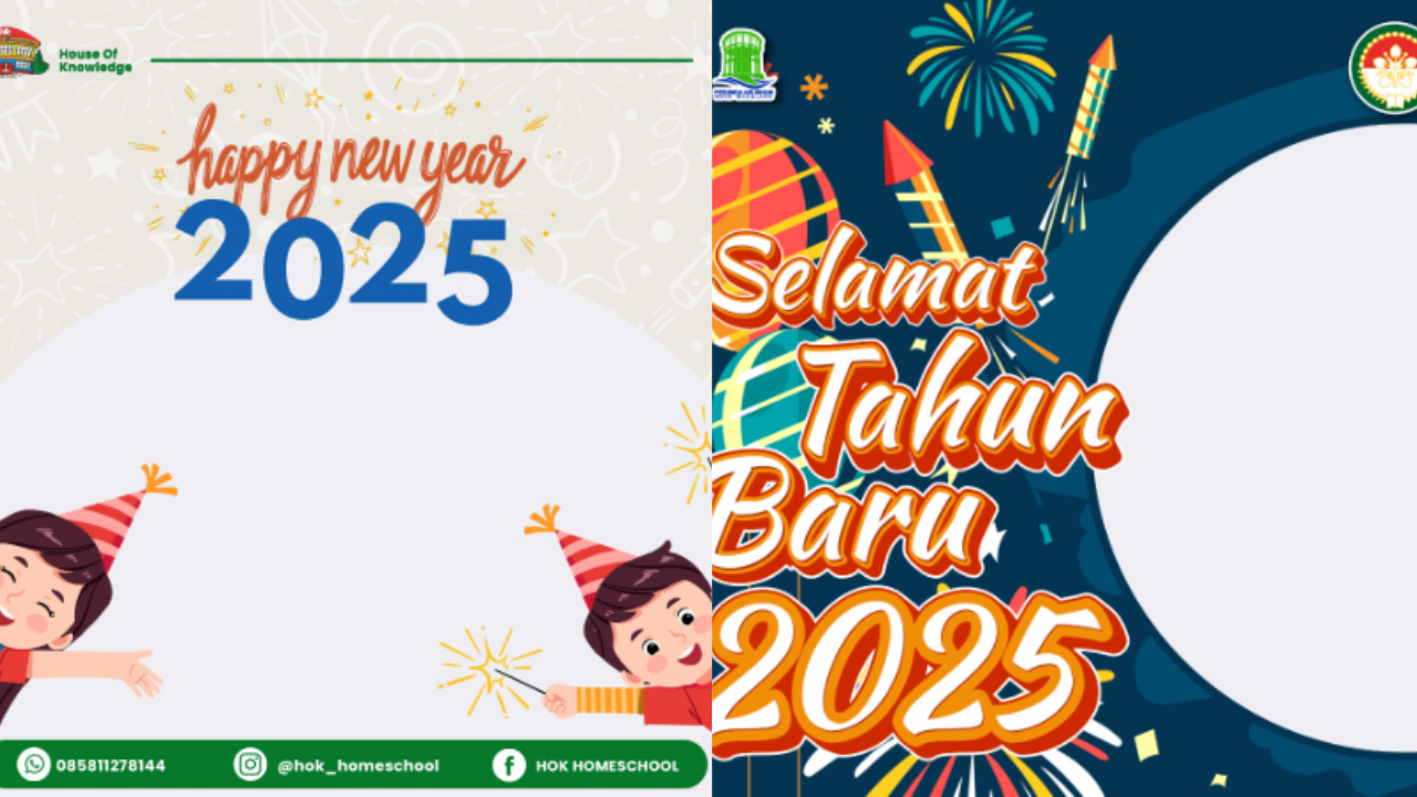 50 Link Twibbon Tahun Baru 2025 Gratis dan Terbaru Lengkap Ucapan, Rayakan Pergantian Tahun di Medsos