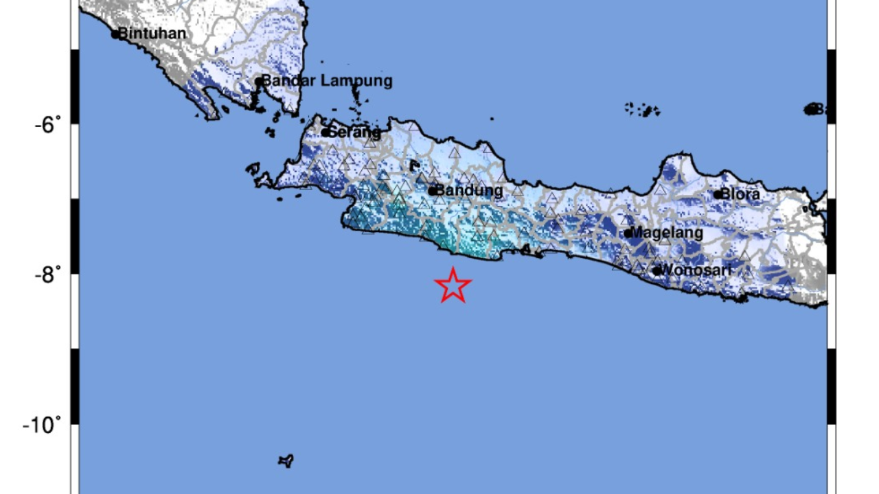 Gempa M5,2 Guncang Pangandaran, BMKG Pastikan Tidak Berpotensi Tsunami