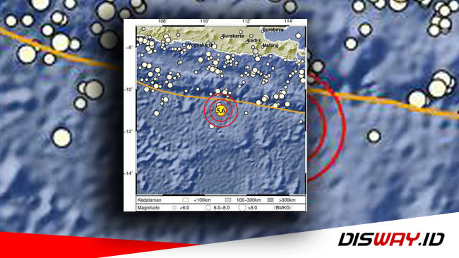 Pacitan Geger Dihantam Gempa 5,6 Skala Richter