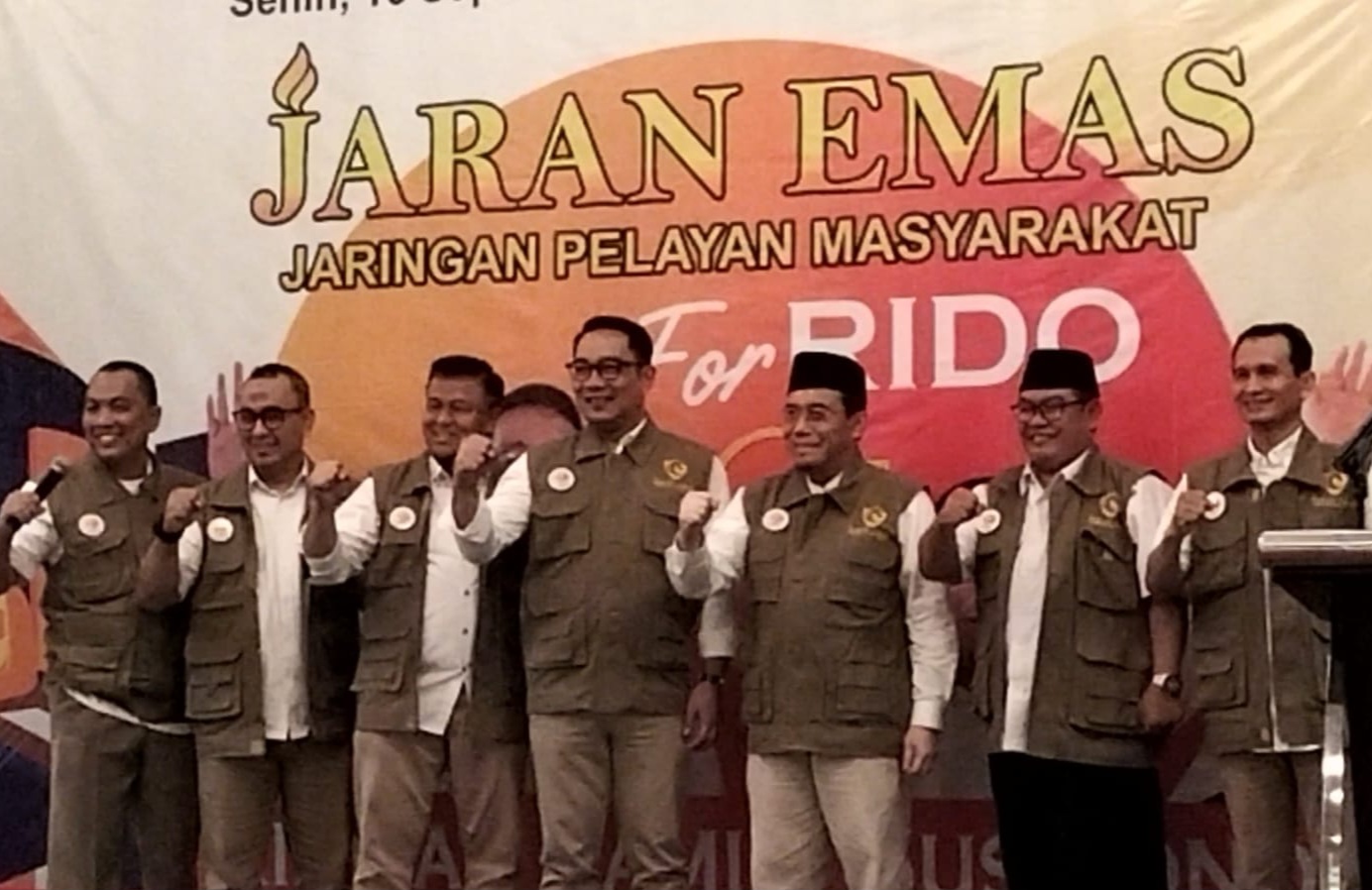 Jaran Emas Deklarasi Dukung Ridwan Kamil-Suswono di Pilkada Jakarta