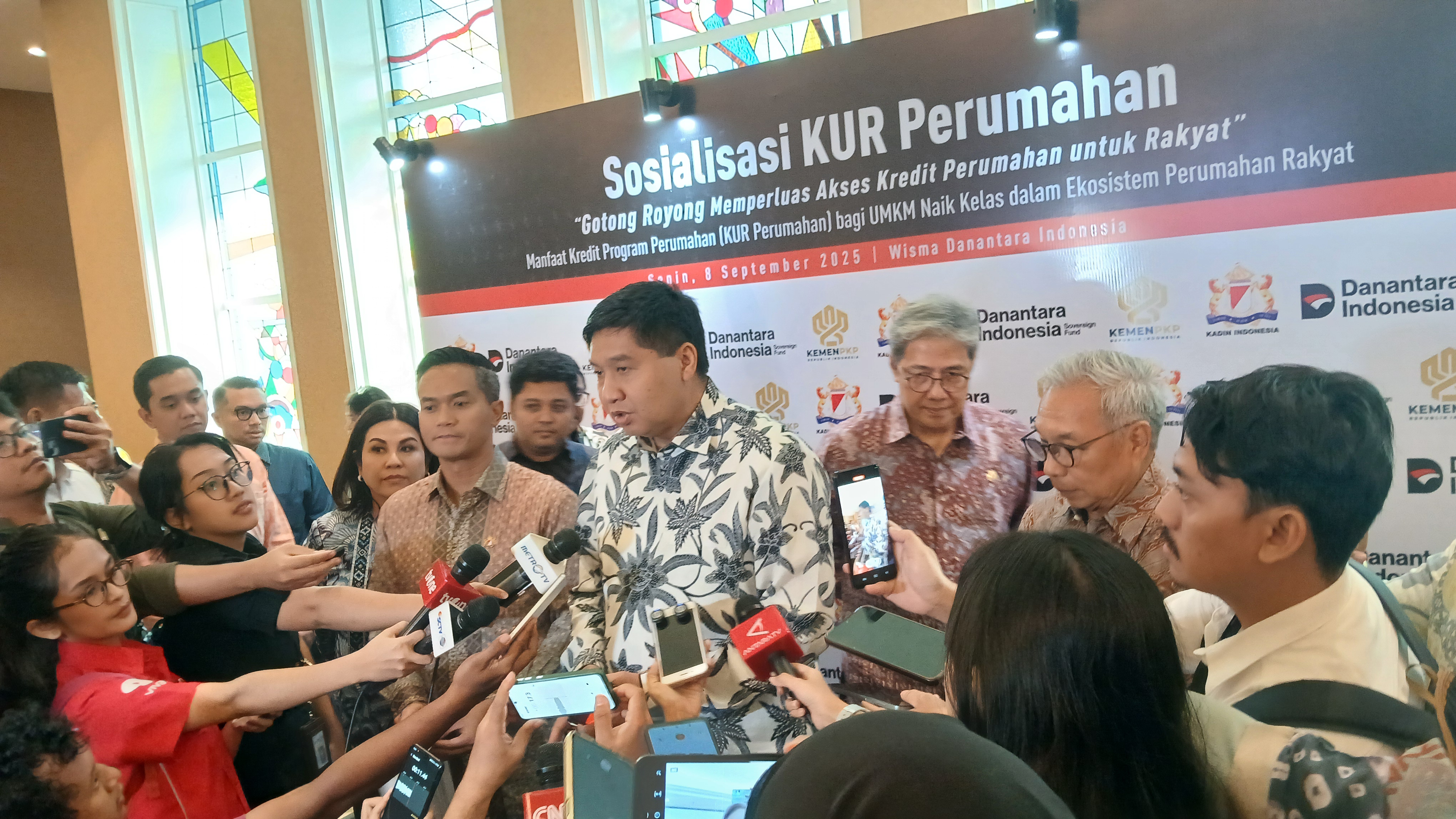 Gandeng Danantara dan Kadin Indonesia, Kementerian PKP Sosialisasi KUR Perumahan