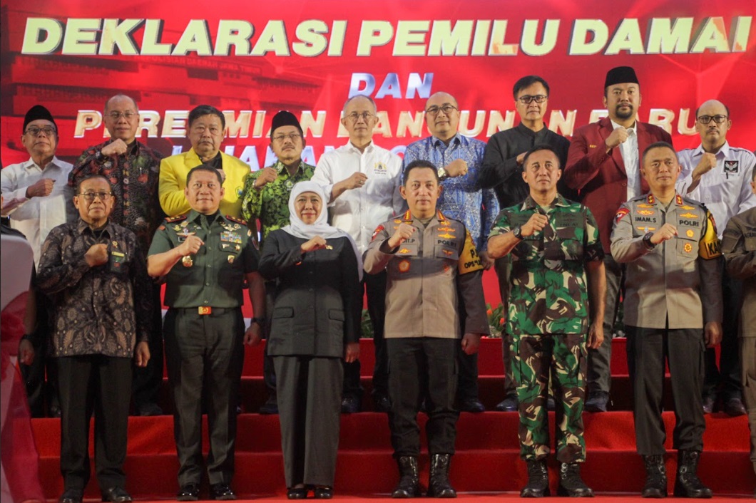 Jelang Pemilu, Kapolri Peringatkan Jatim Masuk Wilayah Rawan