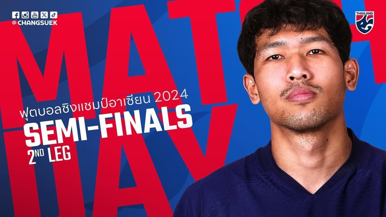 Link Live Streaming Thailand vs Filipina di Leg Kedua Semifinal Piala AFF 2024