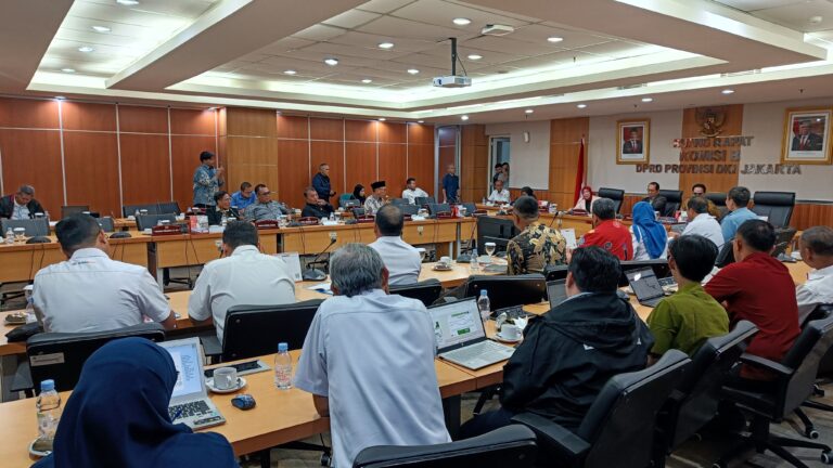 Rapat Komisi B DPRD DKI Jakarta, Antisipasi Ketersediaan Bahan Pokok Menjelang Ramadan