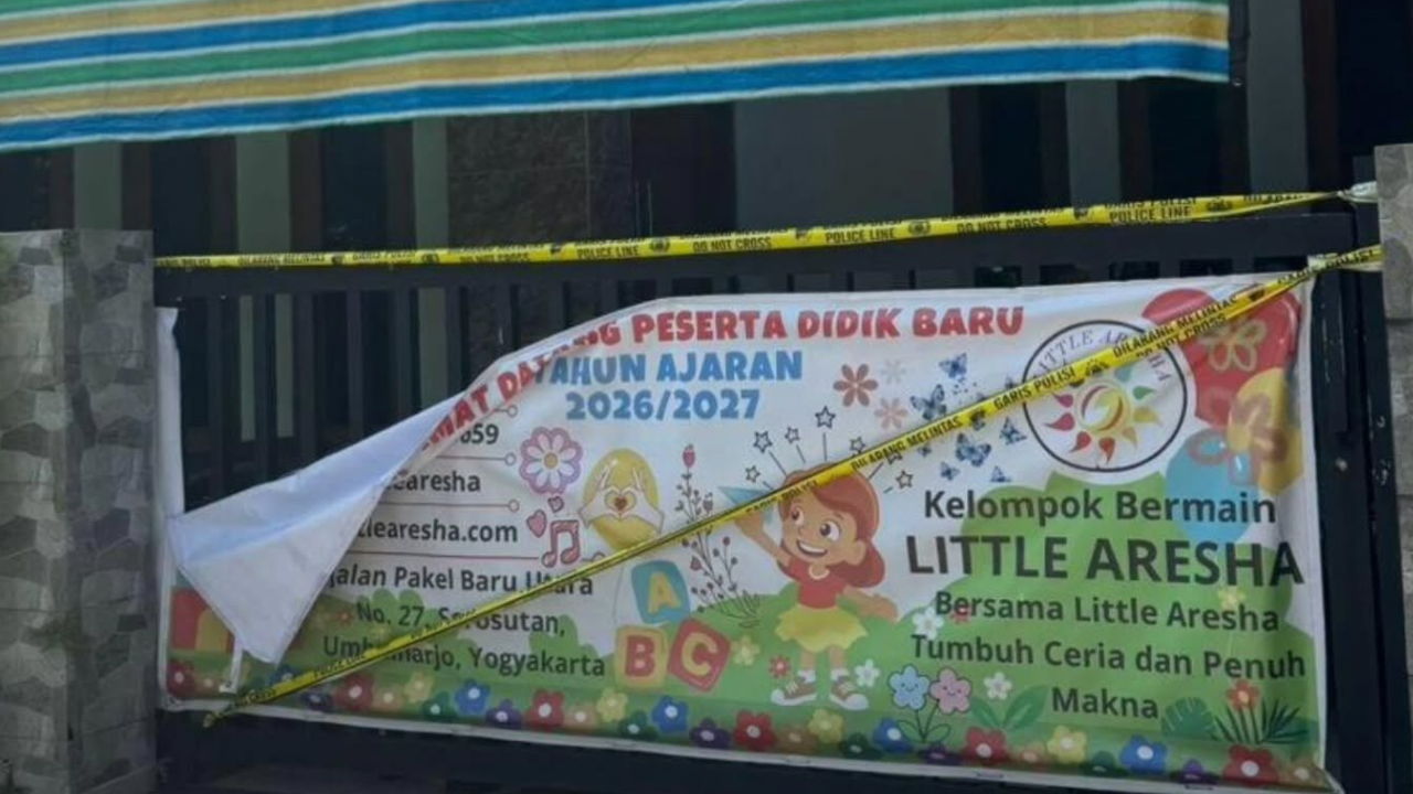 Kepala Yayasan sampai 11 Pengasuh Daycare Little Aresha Jogja Terlibat Kekerasan, Begini Penjelasan Polisi