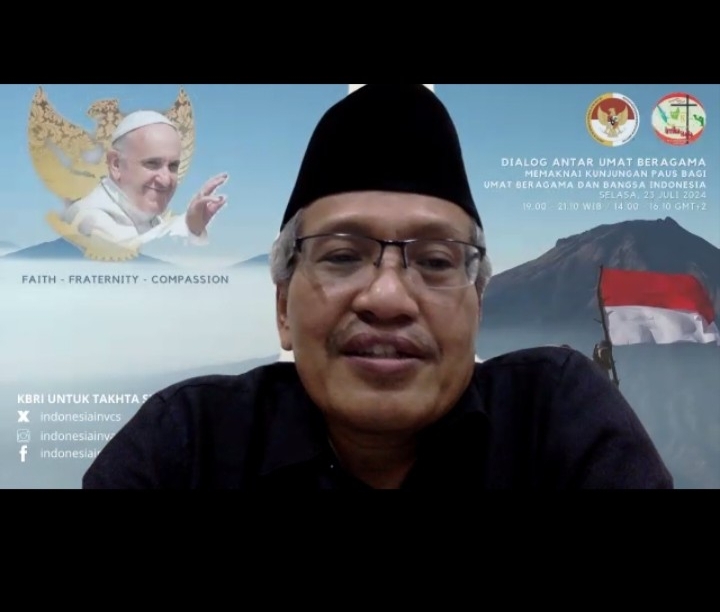 Paus Fransiskus akan ke Indonesia, Gus Ulil: PBNU dan Nahdliyin Menyambutnya dengan Gembira!