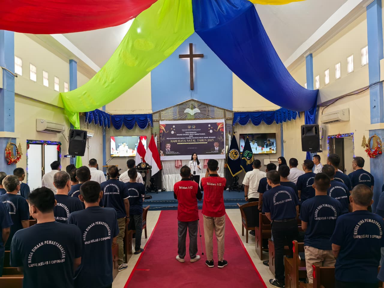 Natal 2025, Lebih dari 16 Ribu Warga Binaan di Seluruh indonesia Terima Remisi