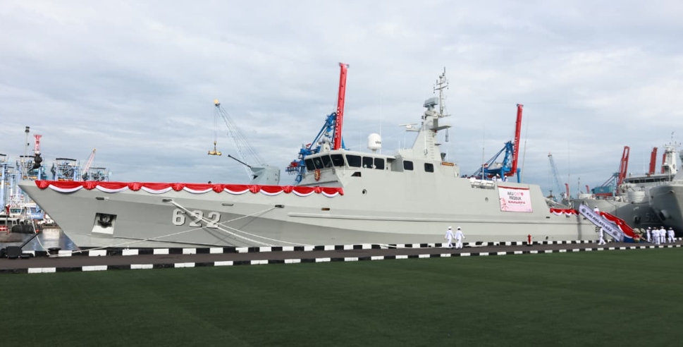 KRI Belati-622 Buatan Dalam Negeri Resmi Beroperasi, Kapal Perang Hybrid Pertama di RI 