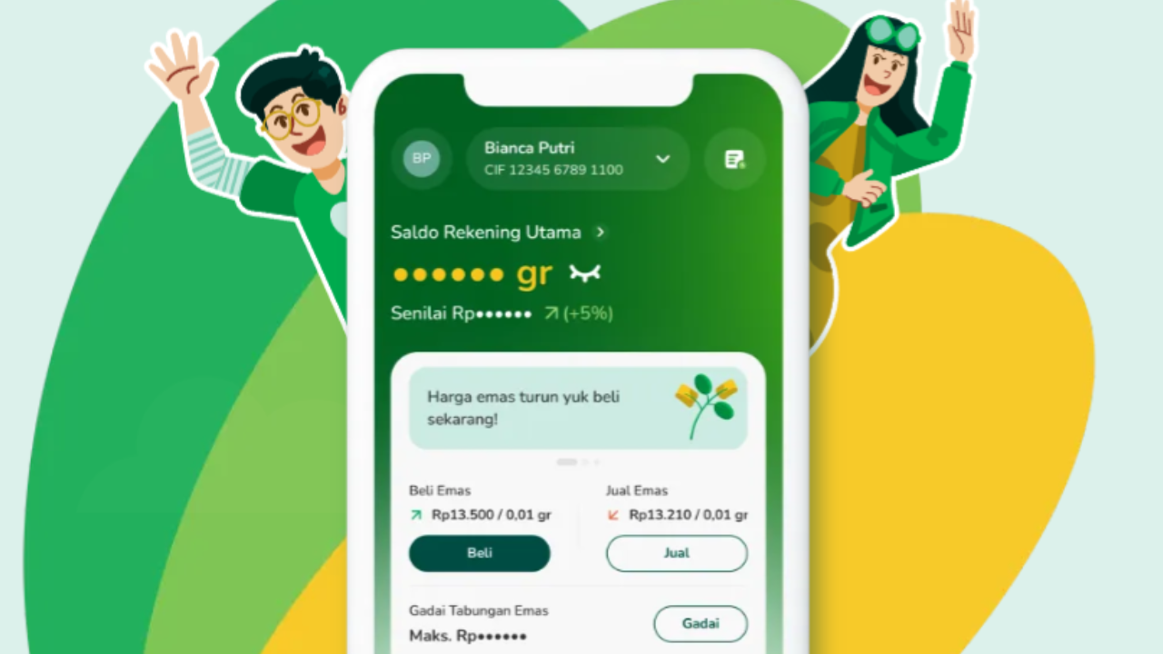 Gampang, Simak Cara Beli Emas di Aplikasi Tring! by Pegadaian, Yuk Investasi Sekarang