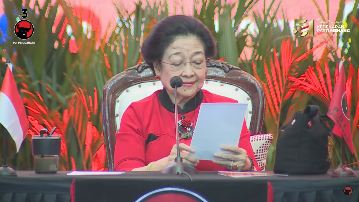 Singgung Pelanggaran TSM, Megawati: Beri Rakyat Kebahagiaan untuk Pilih Pemimpin