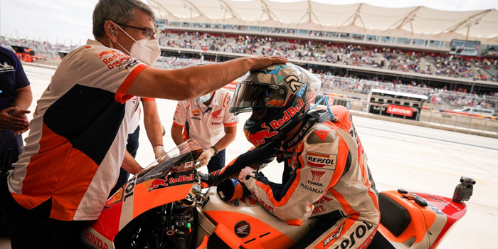 Finish di Posisi 6 MotoGP Amerika, Marc Marquez Angkat Bicara Terkait Permasalahan Teniks RC213V