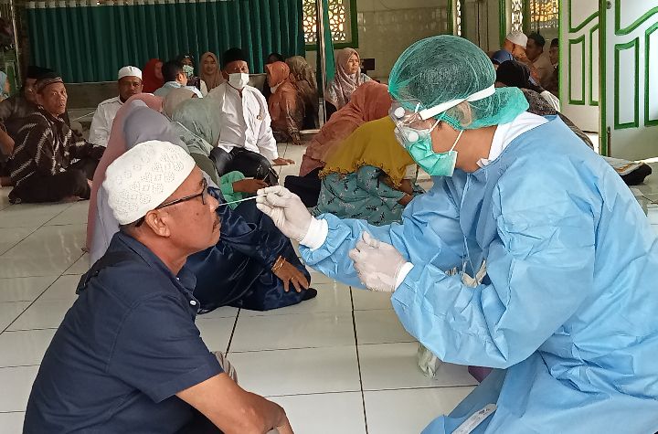 117 CJH Asal Sarolangun Test PCR, Jika Ada Positif Terancam Berangkat